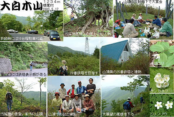 大白木山